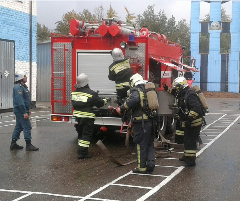 В День гражданской обороны школьники побывали на познавательной экскурсии.